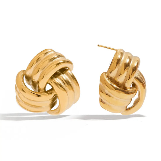 Knot Stud Earrings