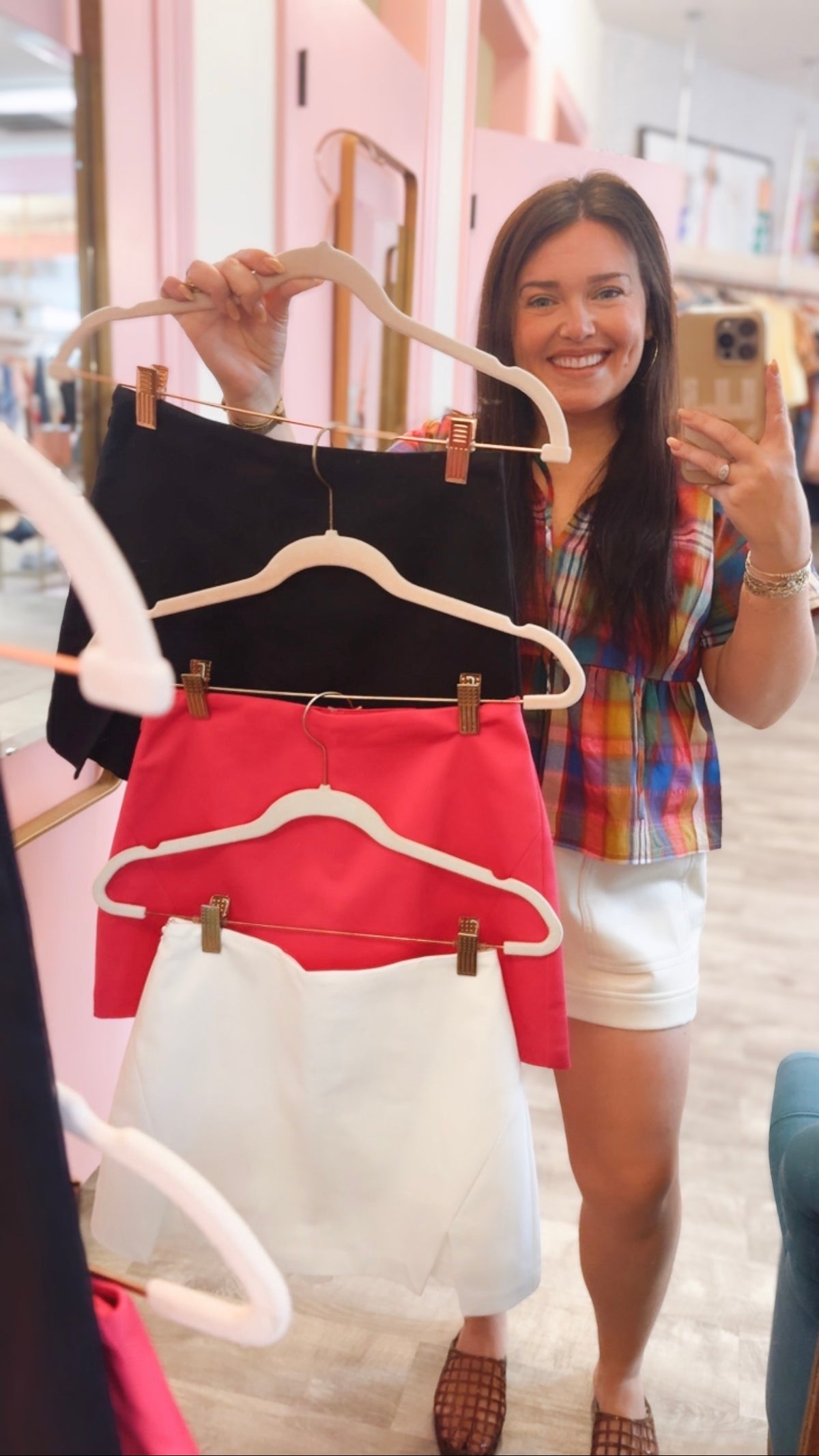 When You Walk In Skort - Black
