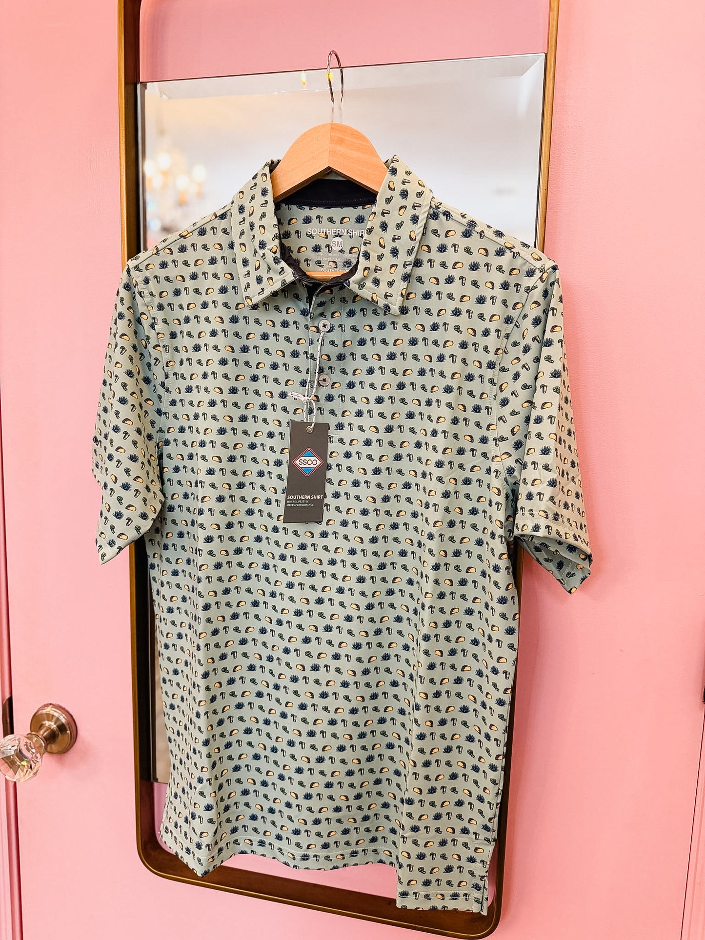 SSCO Tacos and Tequila Printed Polo