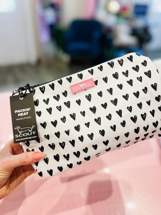 Scout Packin' Heat Toiletry Bag - Pop Heart