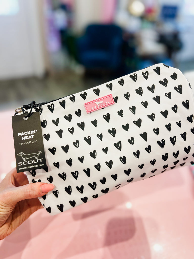 Scout Packin' Heat Toiletry Bag - Pop Heart