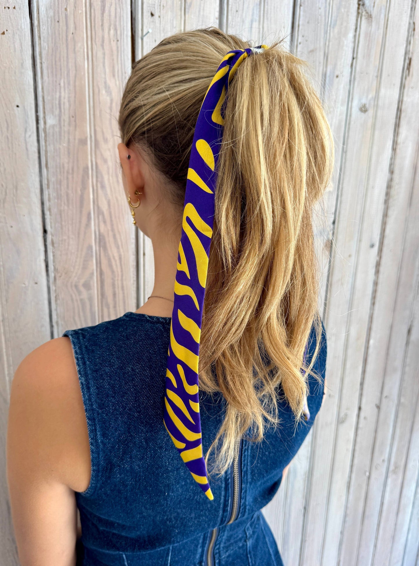 Geaux Silk Twilly Scarf