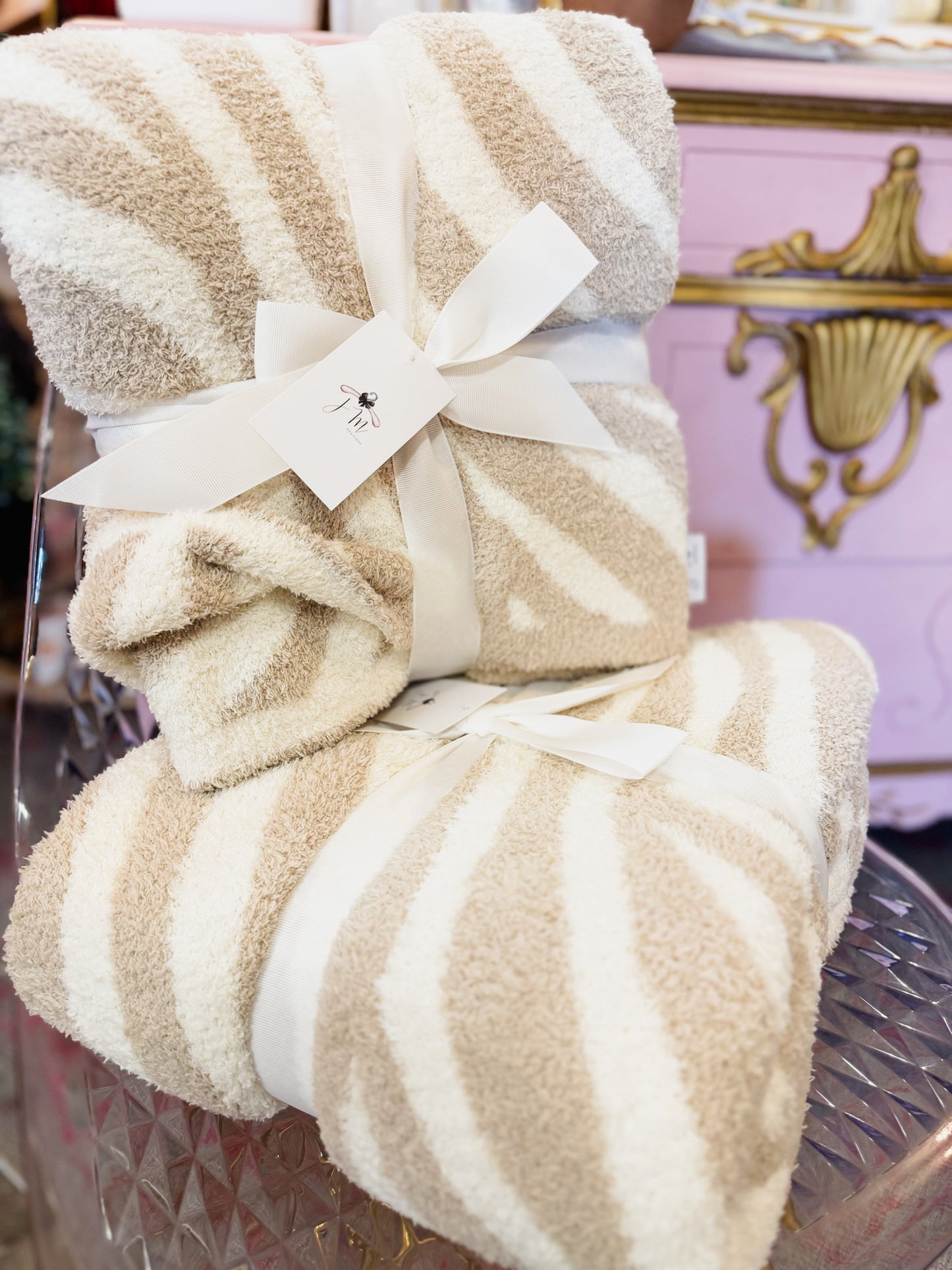 * SPECIAL DROP * BLACK FRIDAY BLANKET - TIGER STRIPE