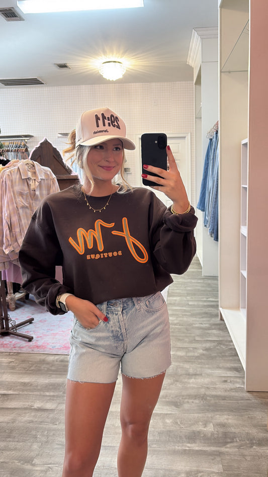 JM Original Sweatshirt - Dark Chocolate