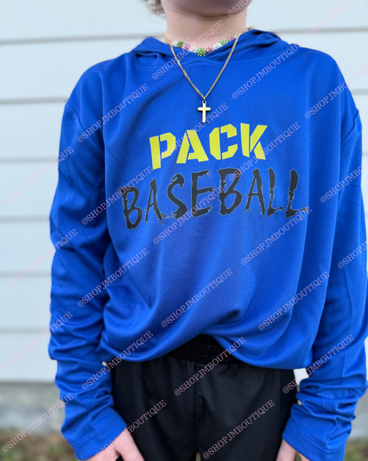 PRE ORDER Design 53 - Youth L/S Hoodie - True Royal