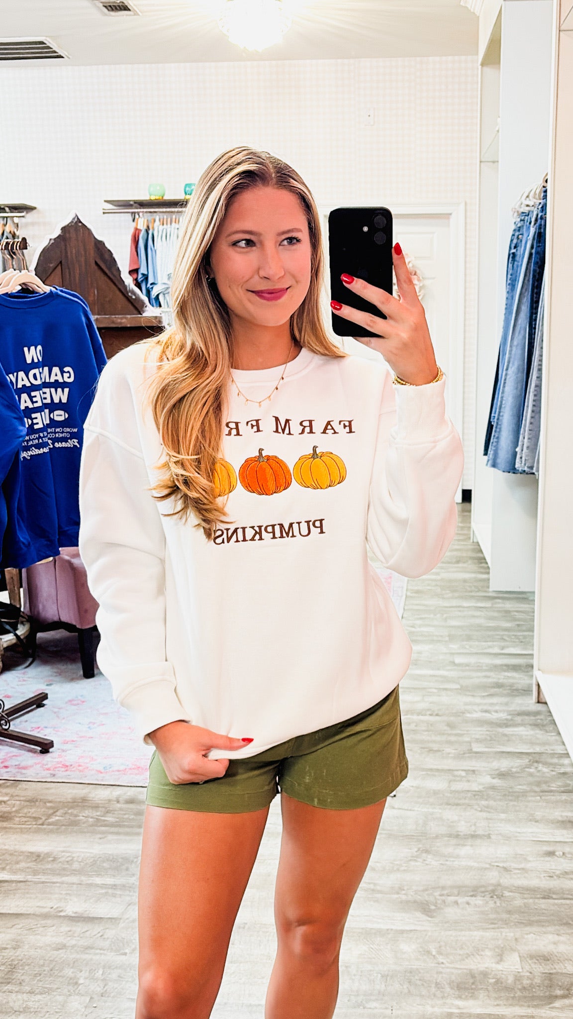 Farm Fresh Pumpkins Sweatshirt