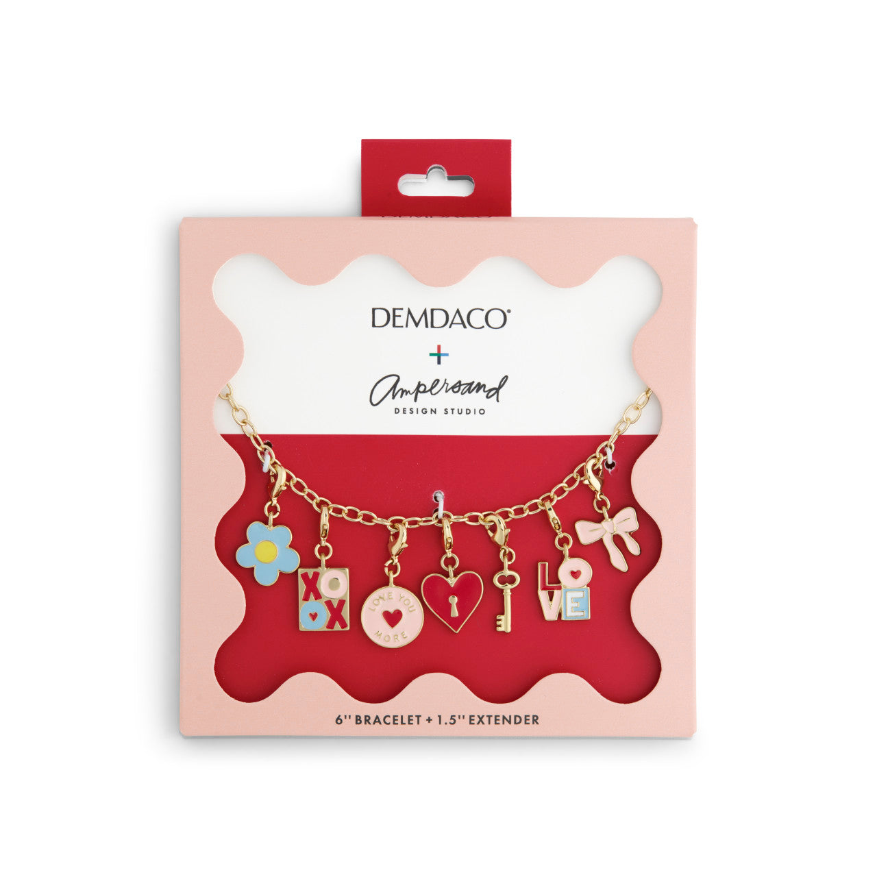 Love You More Charm Bracelet Set