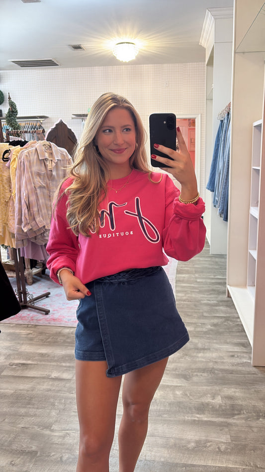 JM Original Sweatshirt - Heliconia