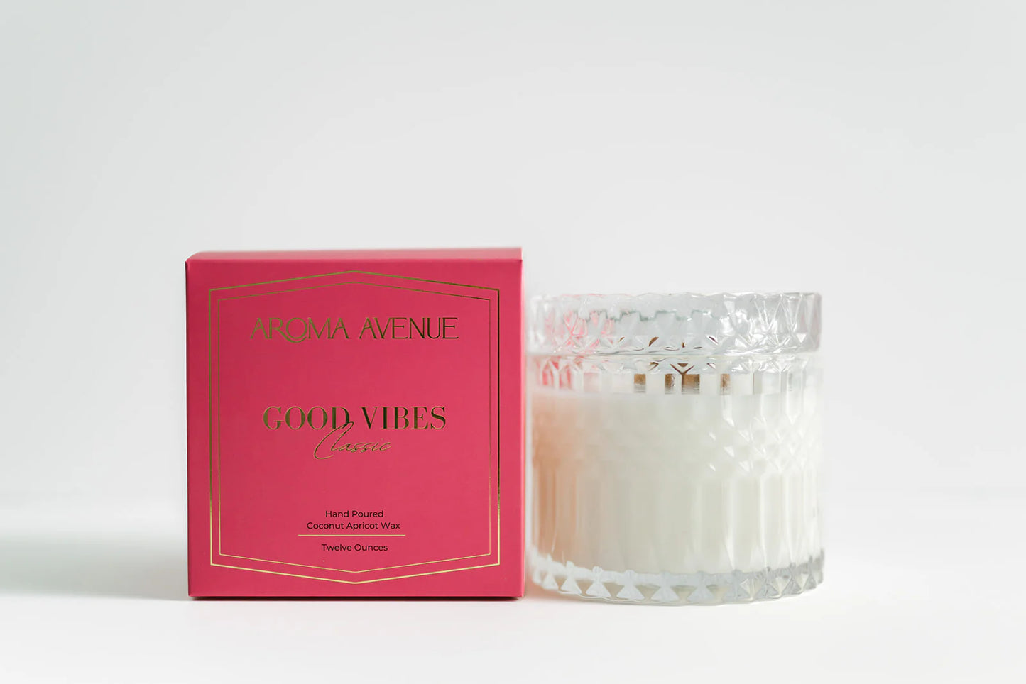 Aroma Avenue 13oz. Candle - Good Vibes