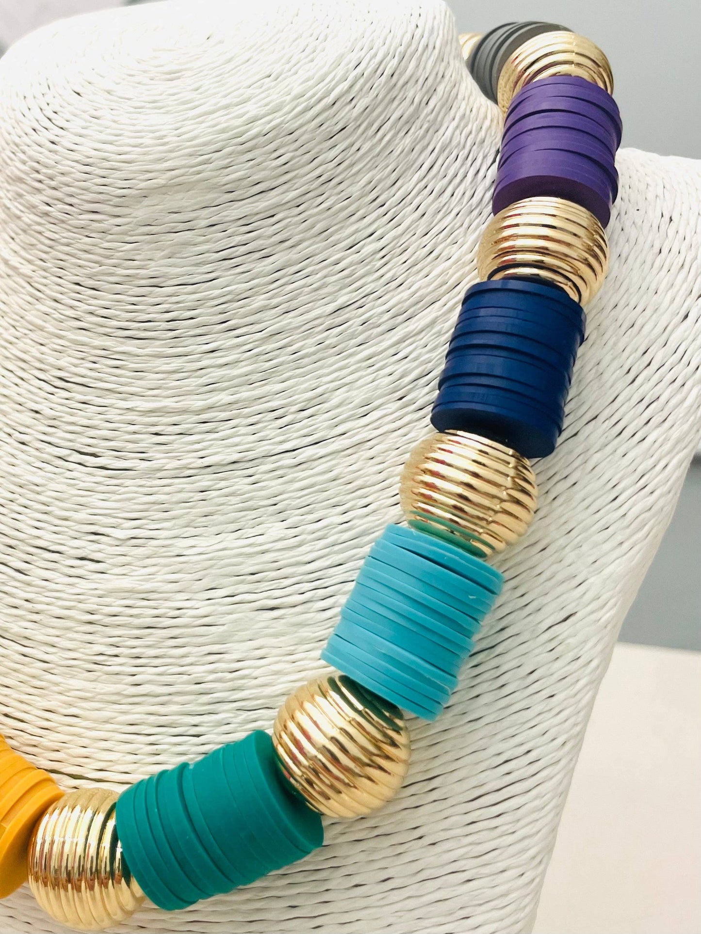 Carousel Necklace - Multi/Gold