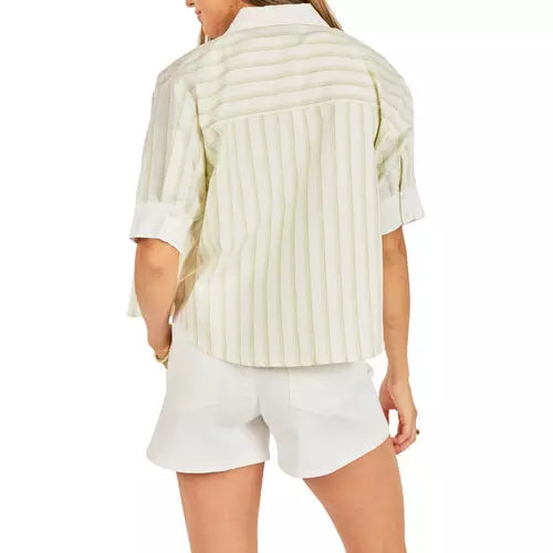 Margs at Sunset Shirt - Ivory Green