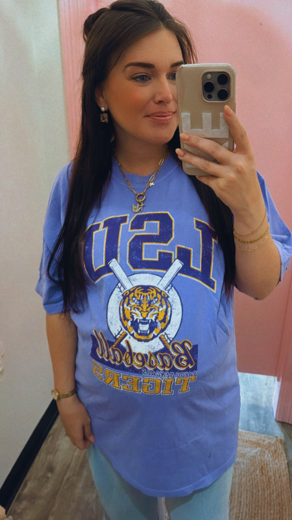 Licensed LSU Tigers Baseball Tee