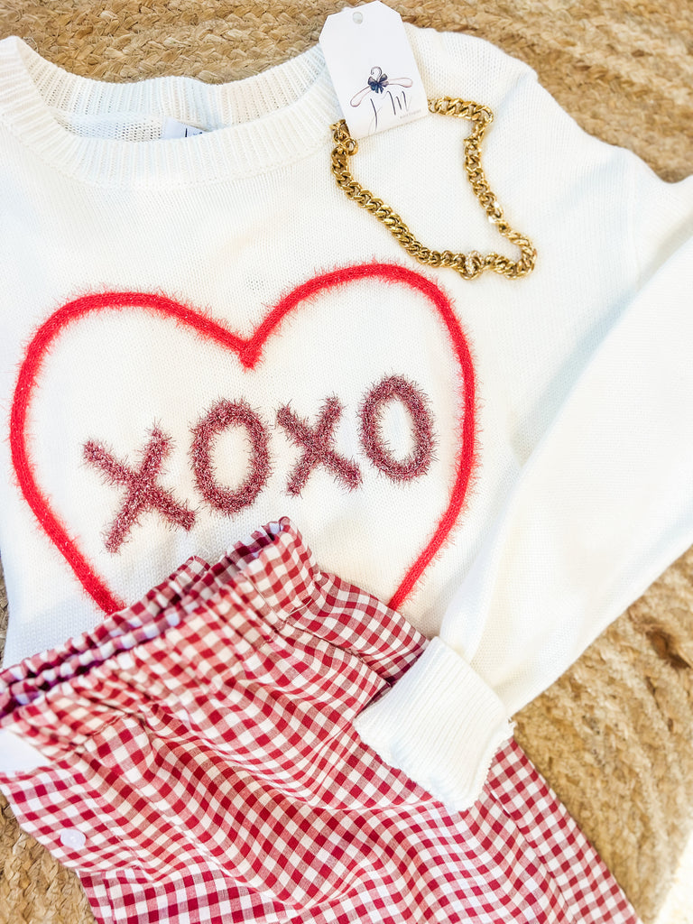 XOXO Heart Sweater