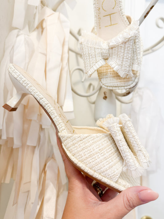 Matisse Penelope Heeled Sandal - White