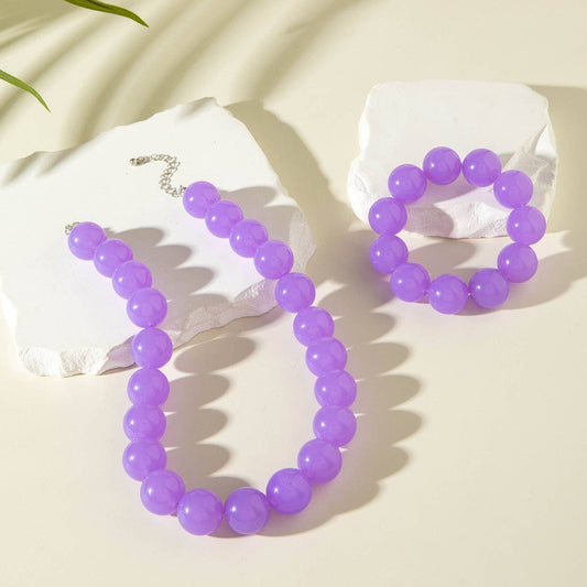 Dopamine Colorful Acrylic Beaded Bracelet