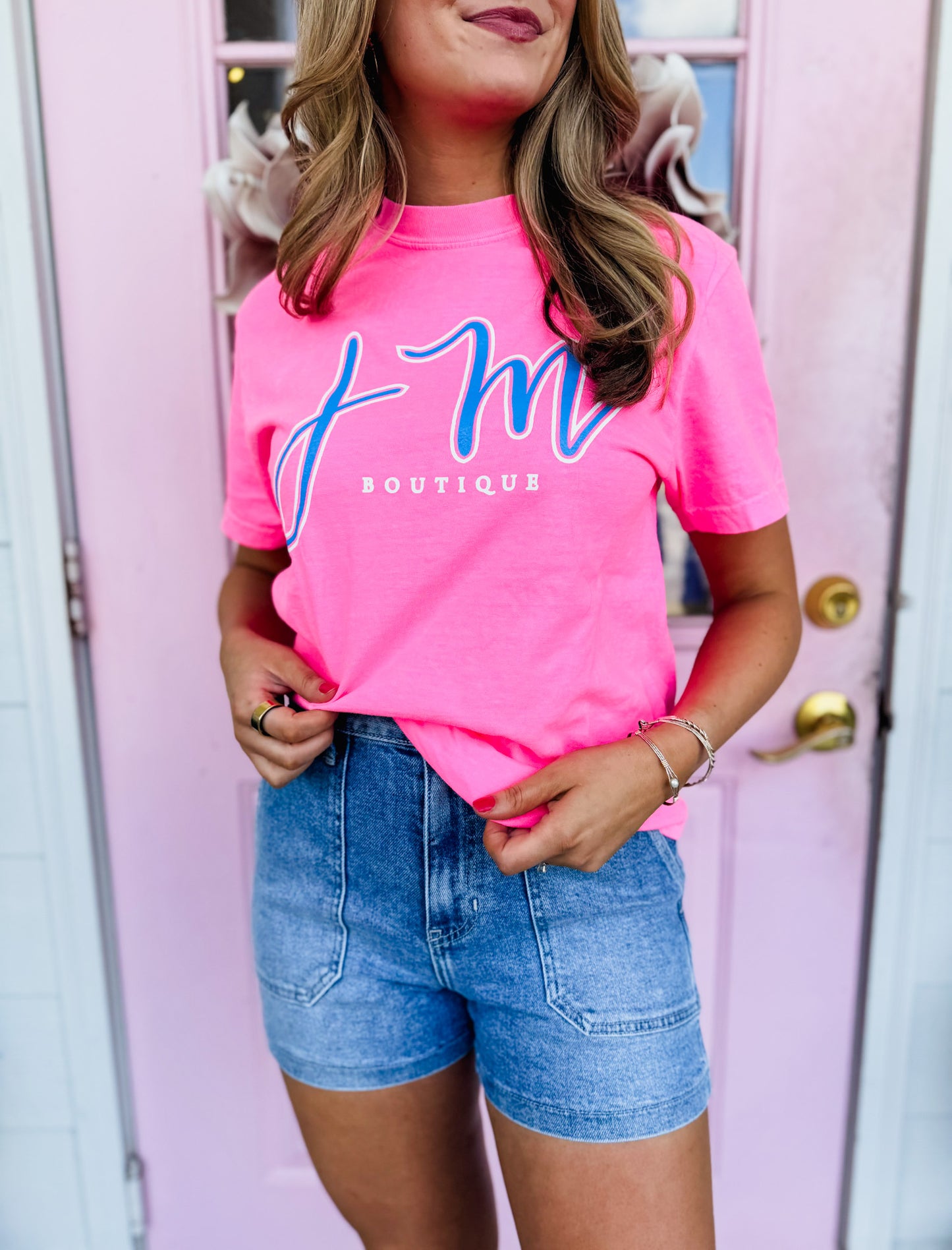 *NEW* JM Original Tee - Neon Pink
