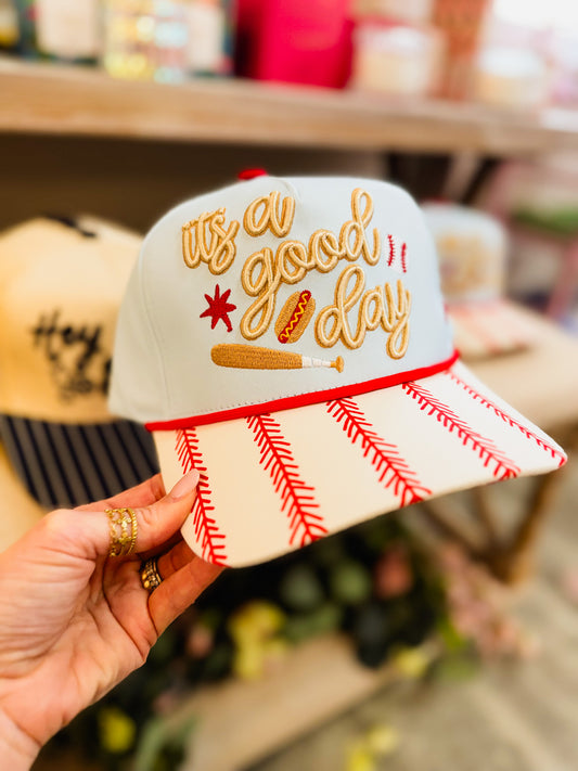 *PRE-ORDER* Baseball It's A Good Day Hat