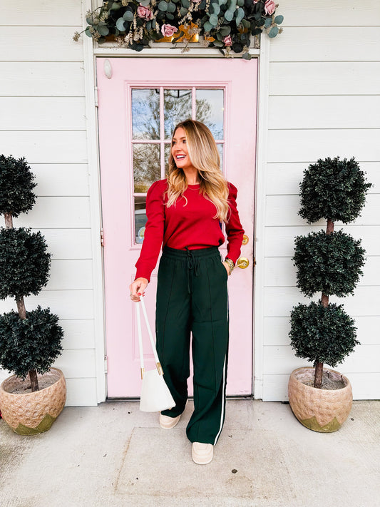 Z Supply Saunder Track Pant - Garland Green