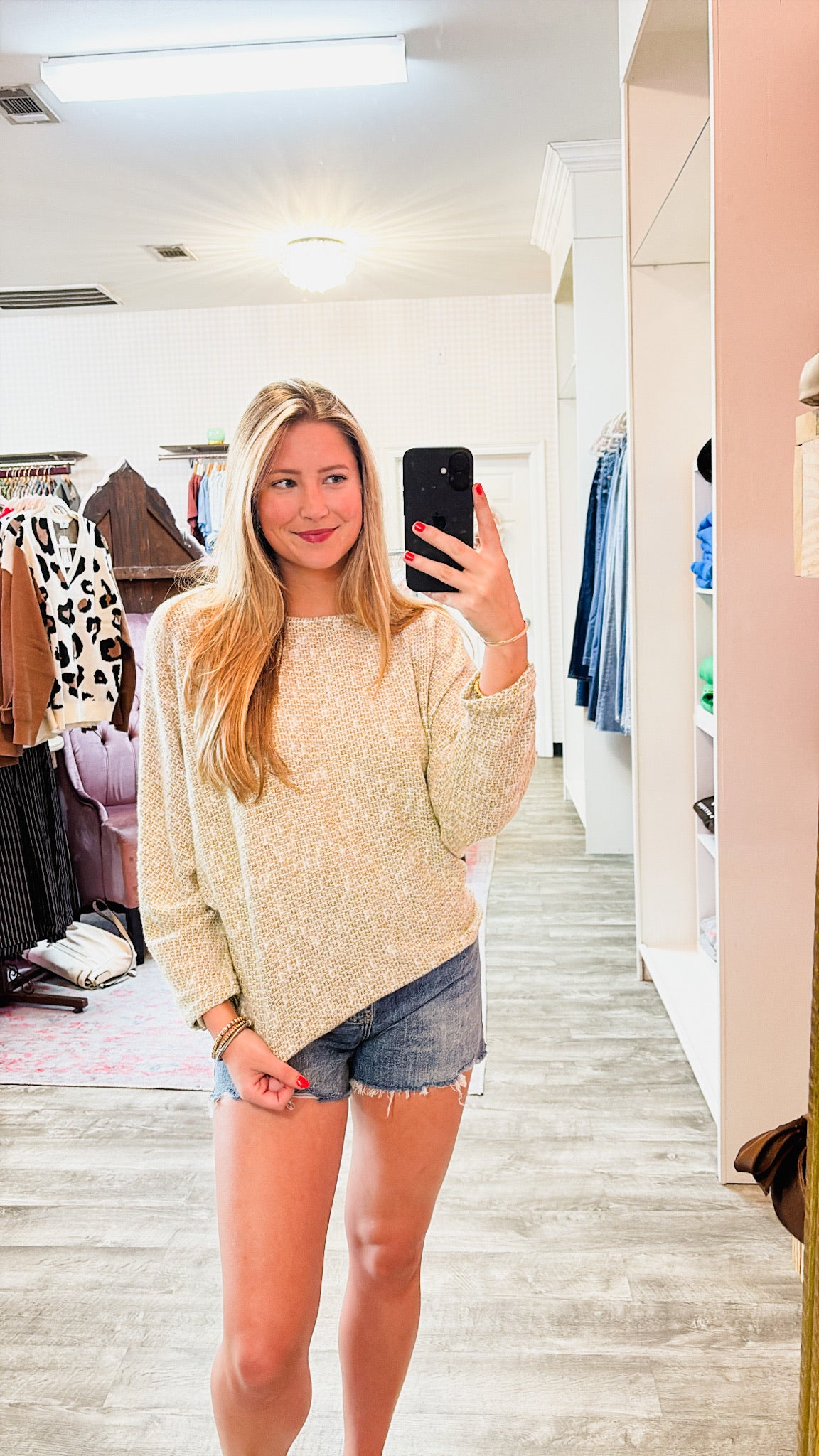 Billie Dolman Sleeve Top - Olive