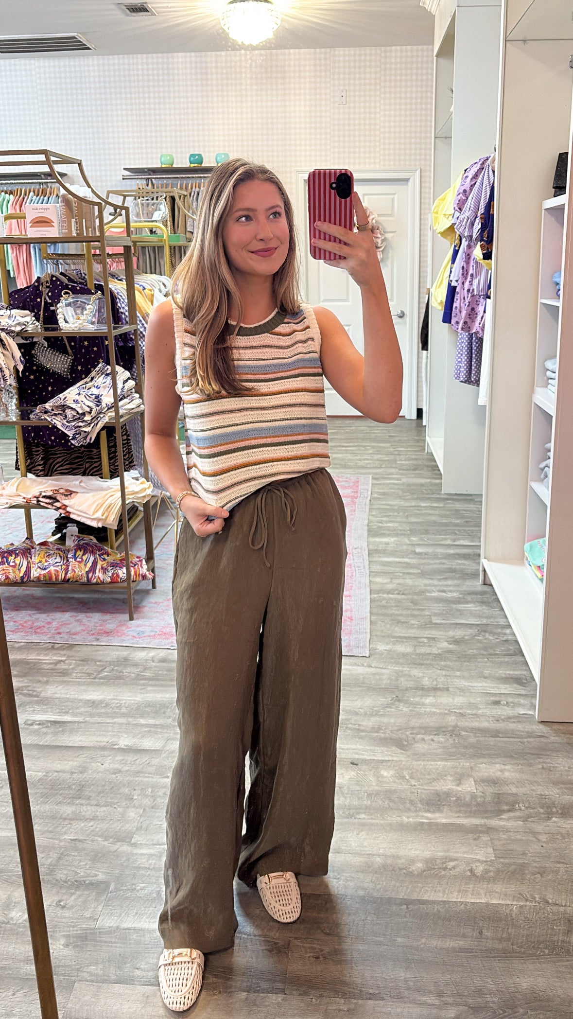 Sepia Sky Pants - Bronze Olive