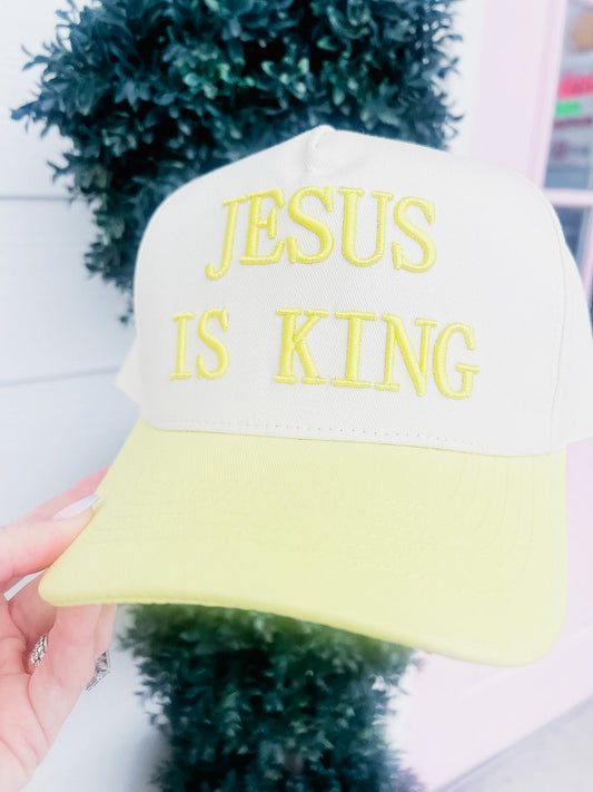 Jesus Is King Hat
