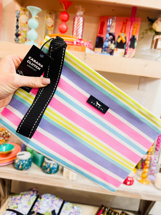Scout Woven Wristlet Cabana Clutch - Freshly Squeezed