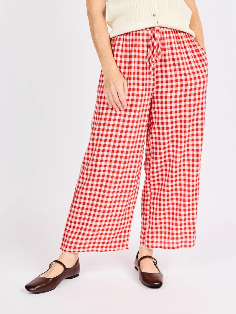 Apple Butter Pants - Red Ivory