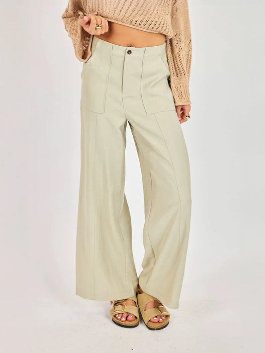 Agave Kiss Pants - Sage