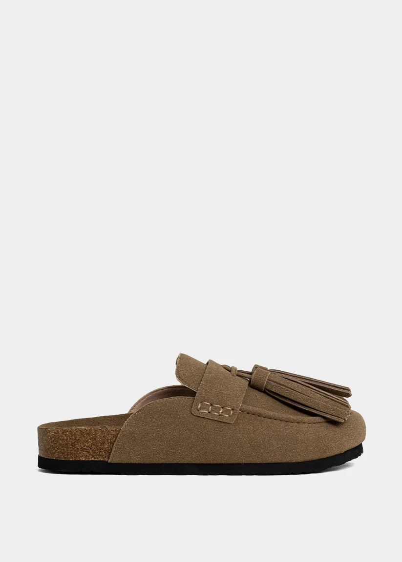 Shu Shop Ariana - Taupe Suede