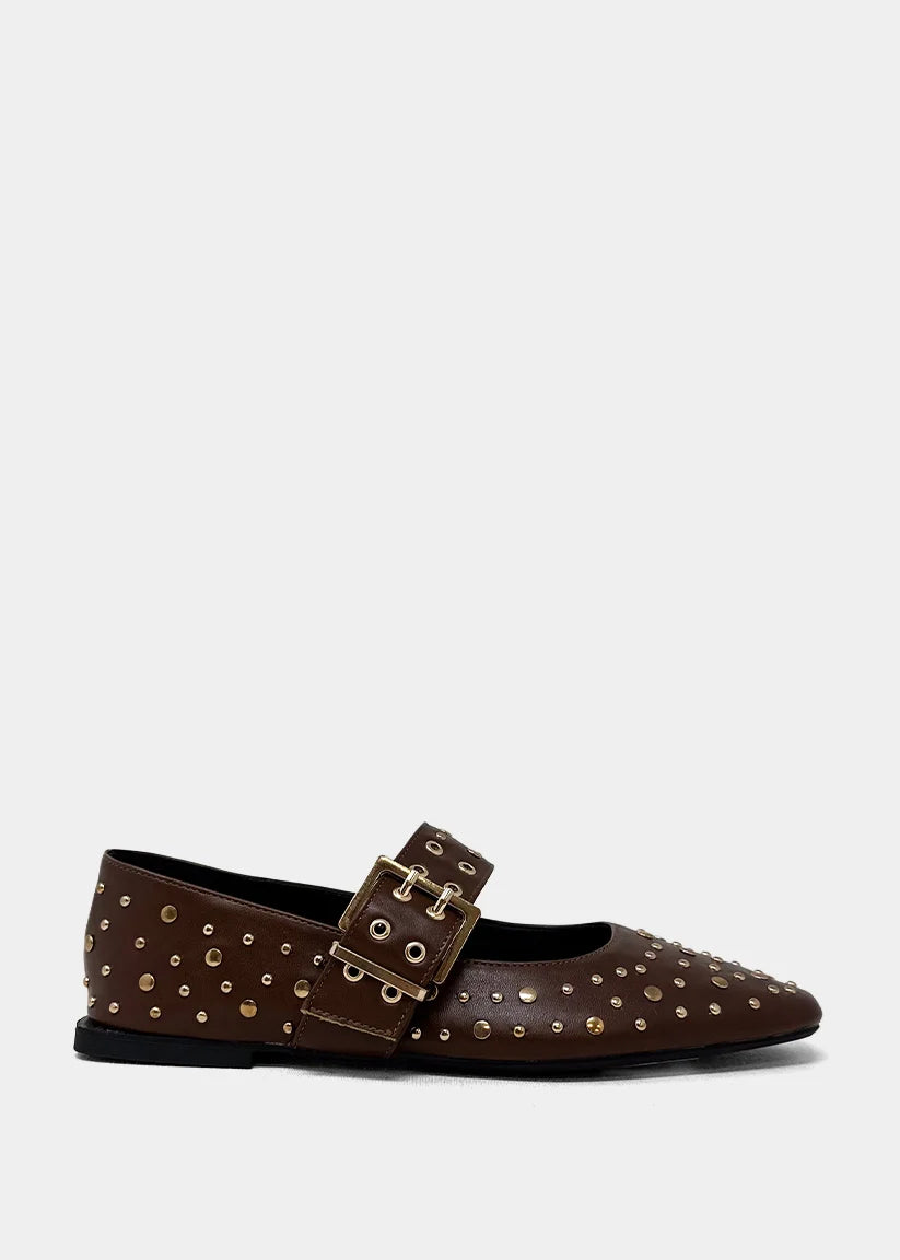 Avril Flat - Brown