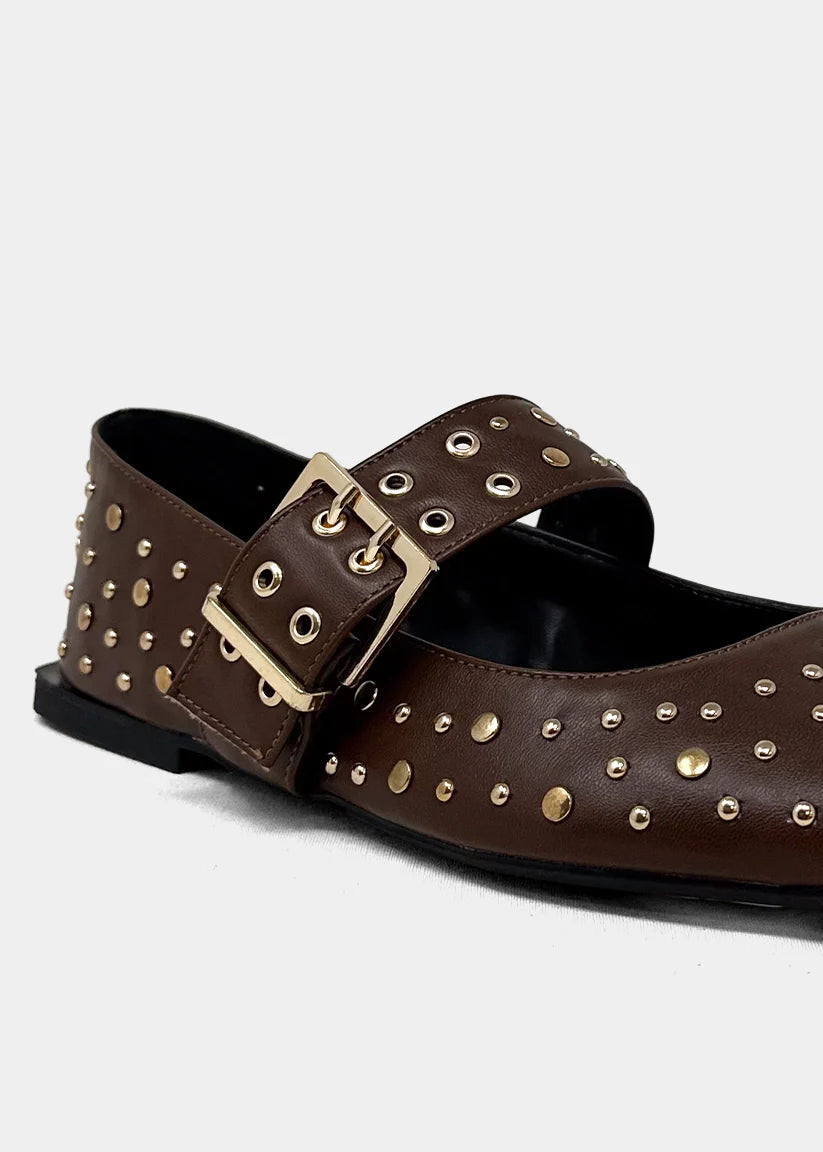Avril Flat - Brown