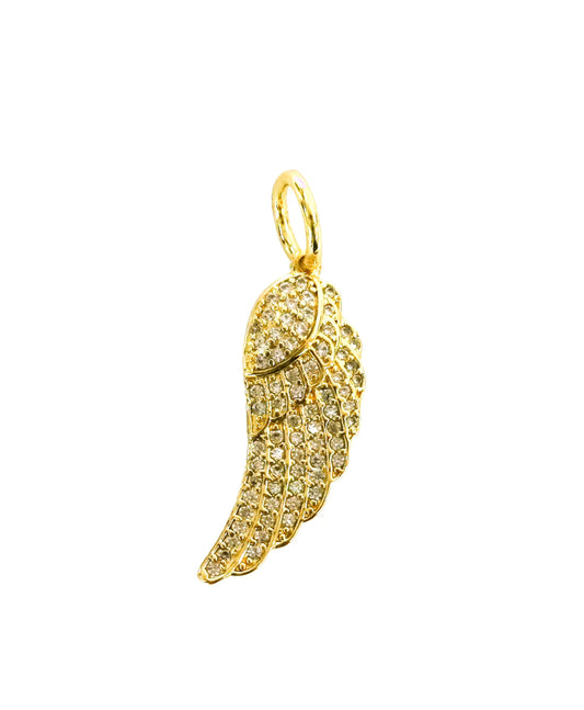 Goddess Charm Bar Angel Wing Charm