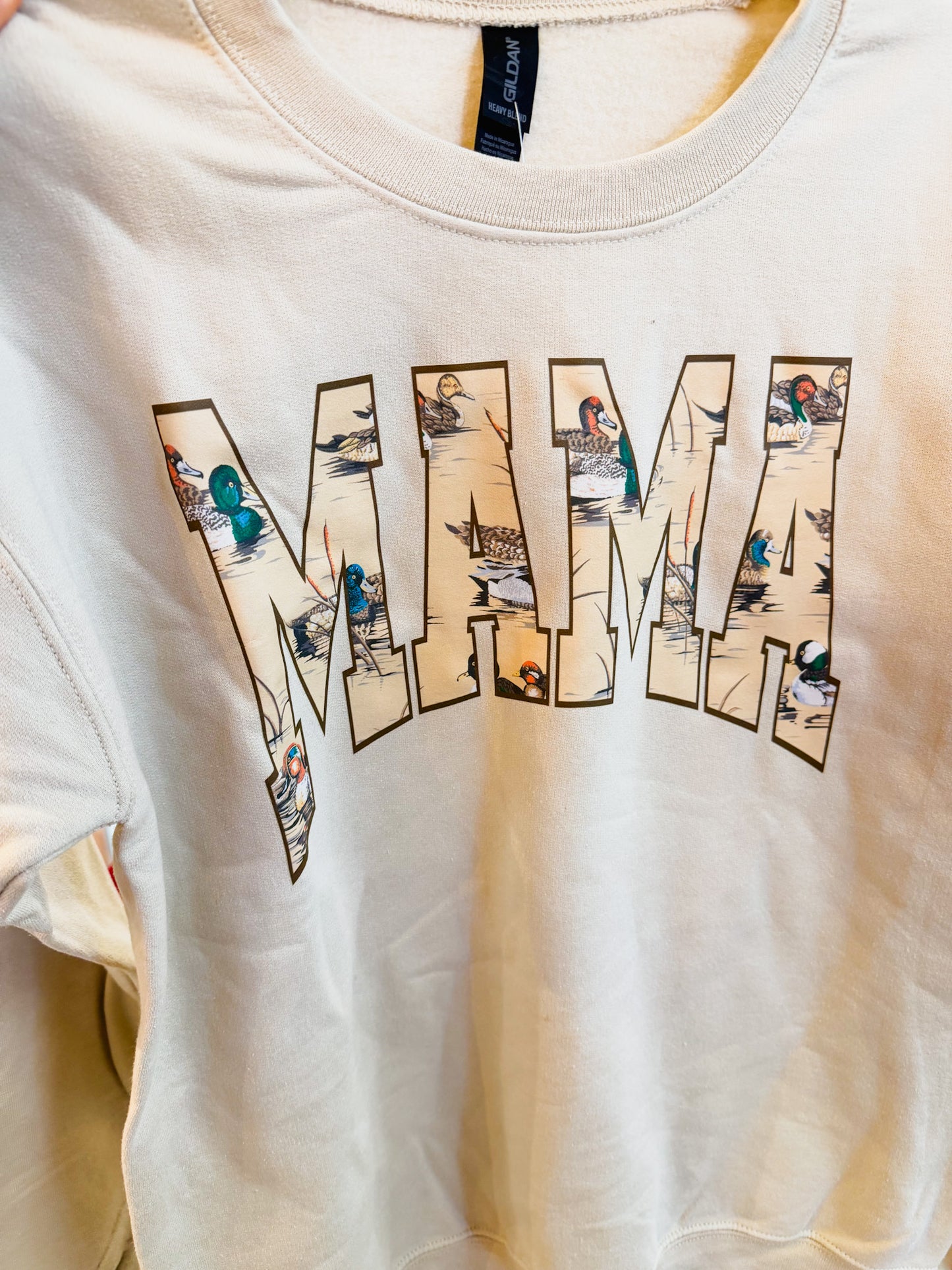 Mama Ducks Sweatshirt - Sand