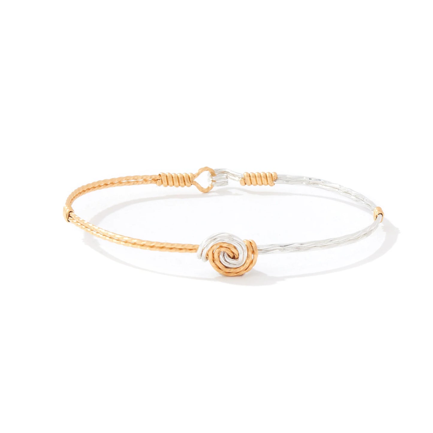 Friends Bracelet - 14K Gold Artist Wire & Silver