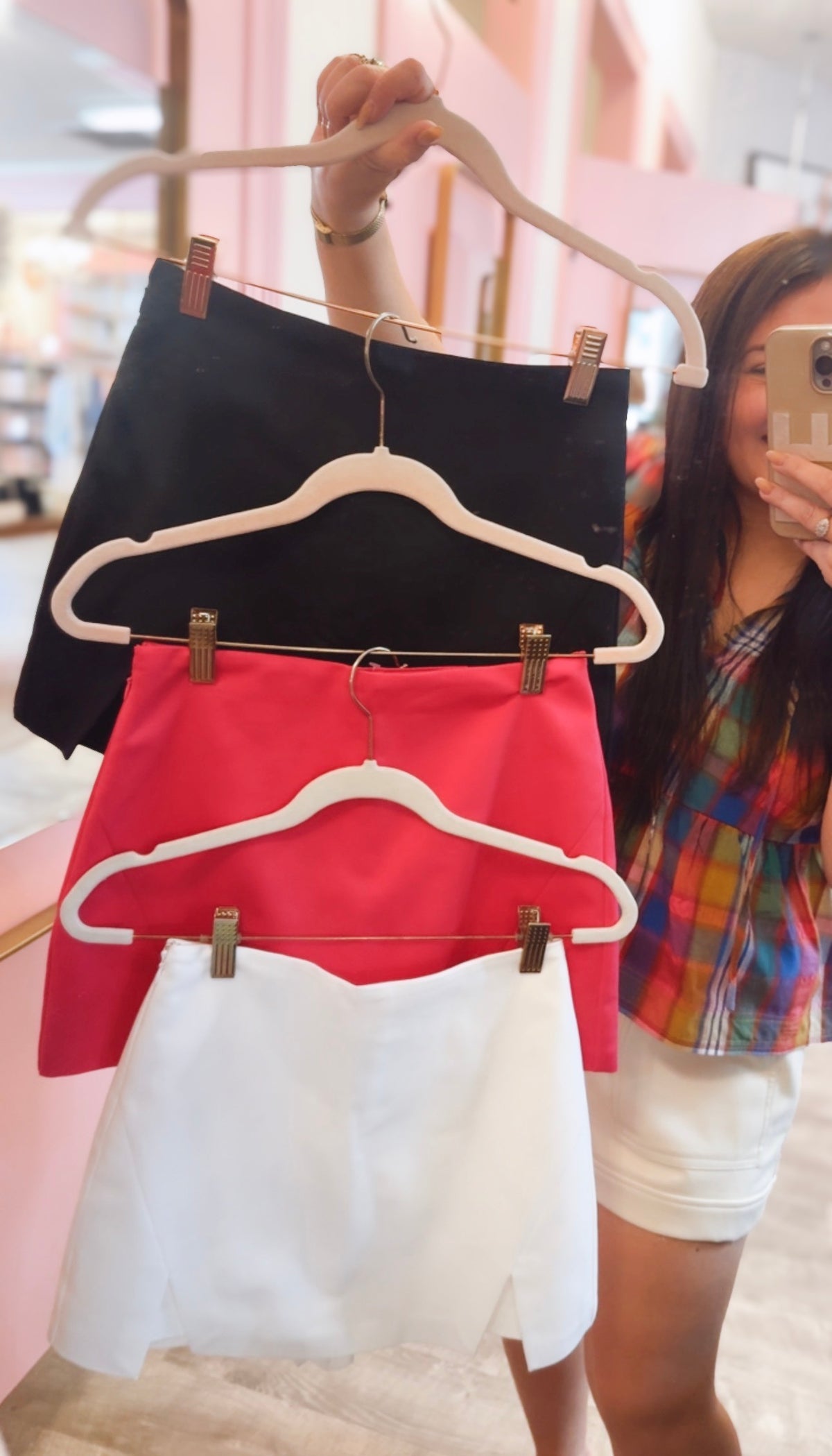 When You Walk In Skort - Black