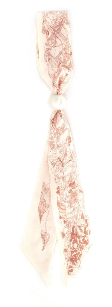 Estelle Pink & Ivory Scarf