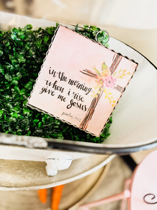 Mini Art Psalm 143:8