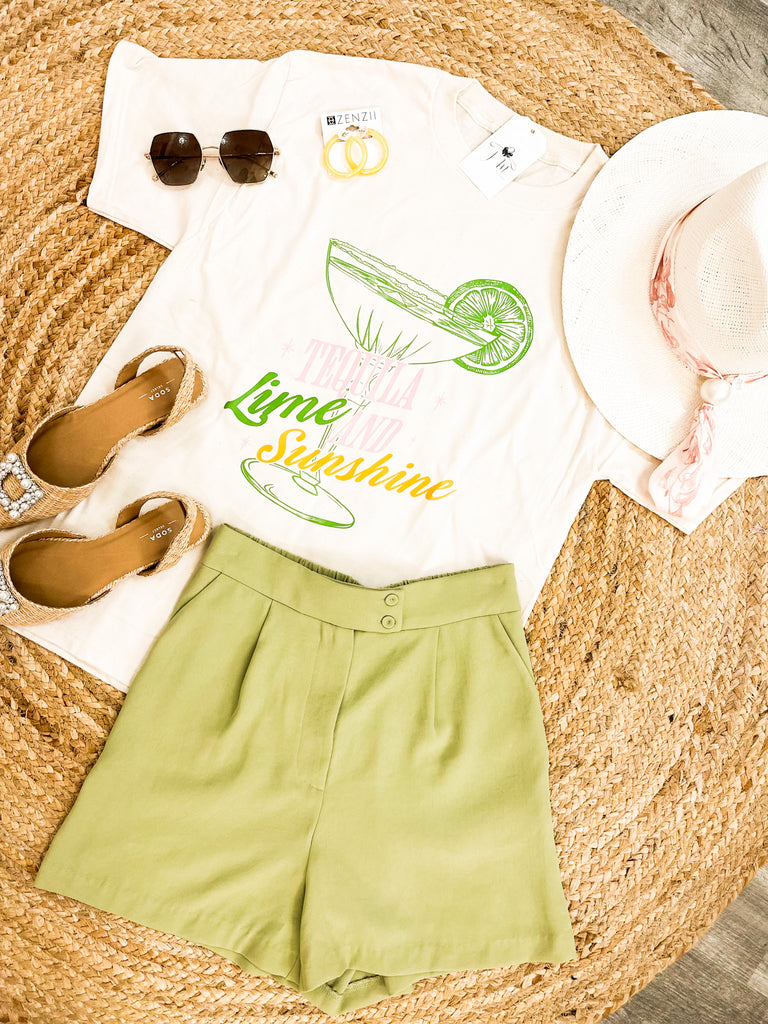 Tequila Lime And Sunshine Graphic