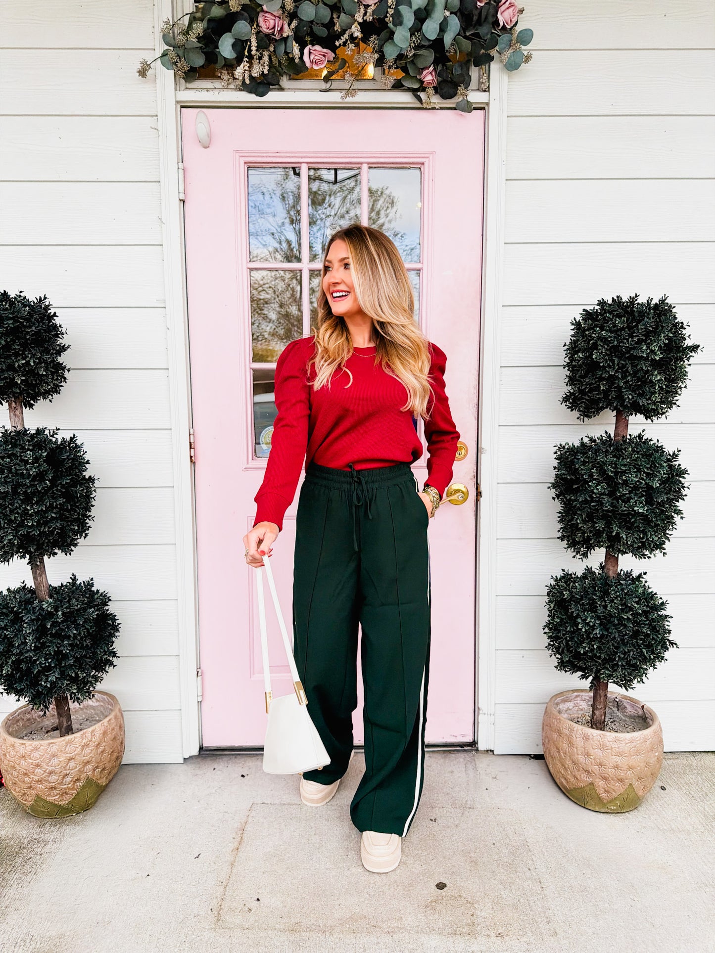 Another Love Dara Top - Red Rose