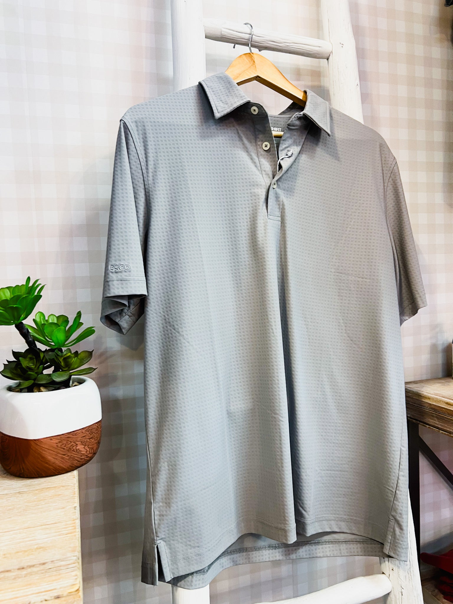 SSCO Next Level Performance Polo - Granite