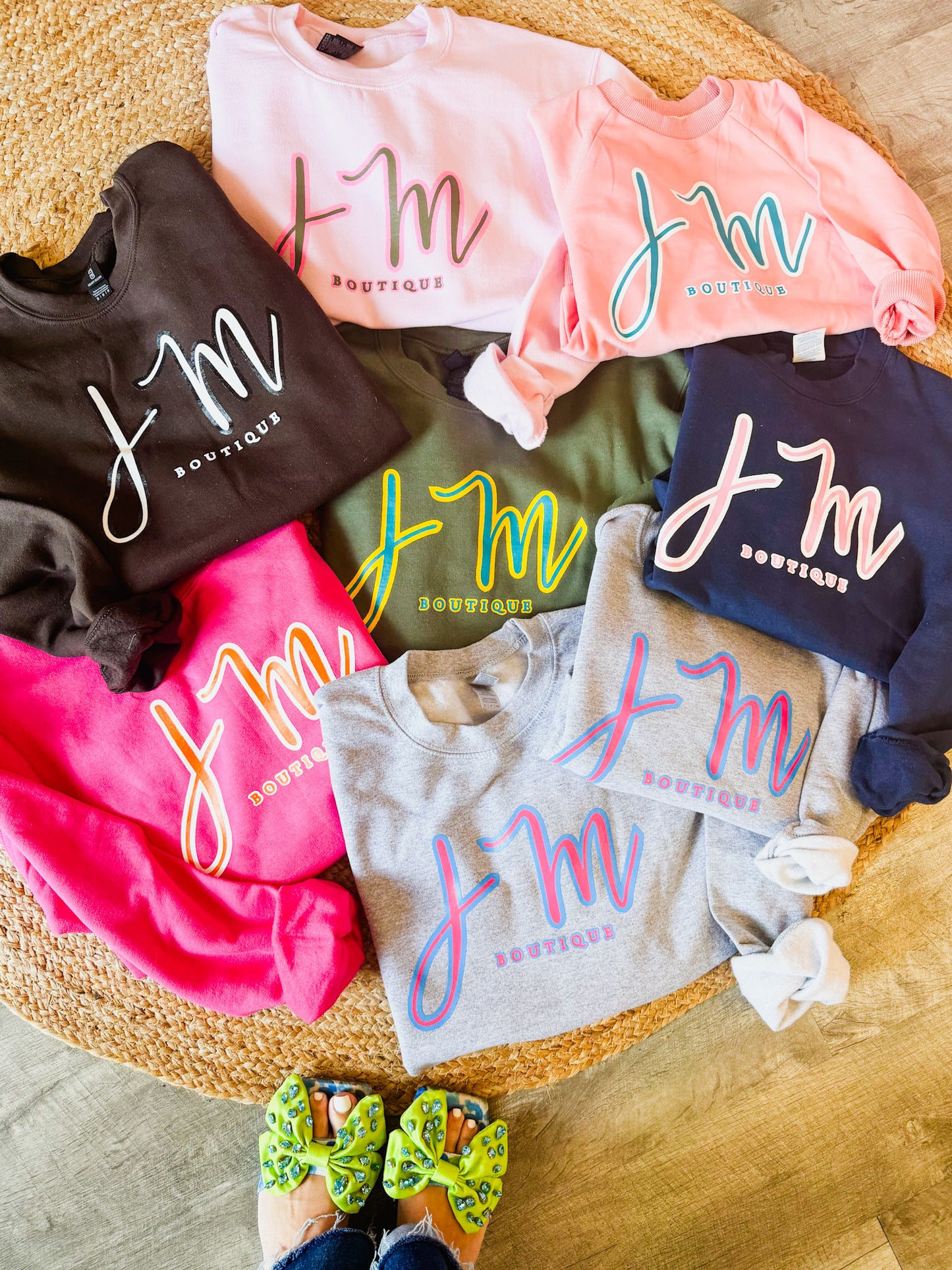 *NEW* JM Sweatshirt - Baby Pink - Adult