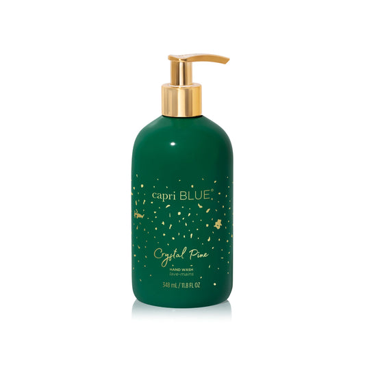 Capri Blue Glimmer Hand Wash 11.8oz - Crystal Pine