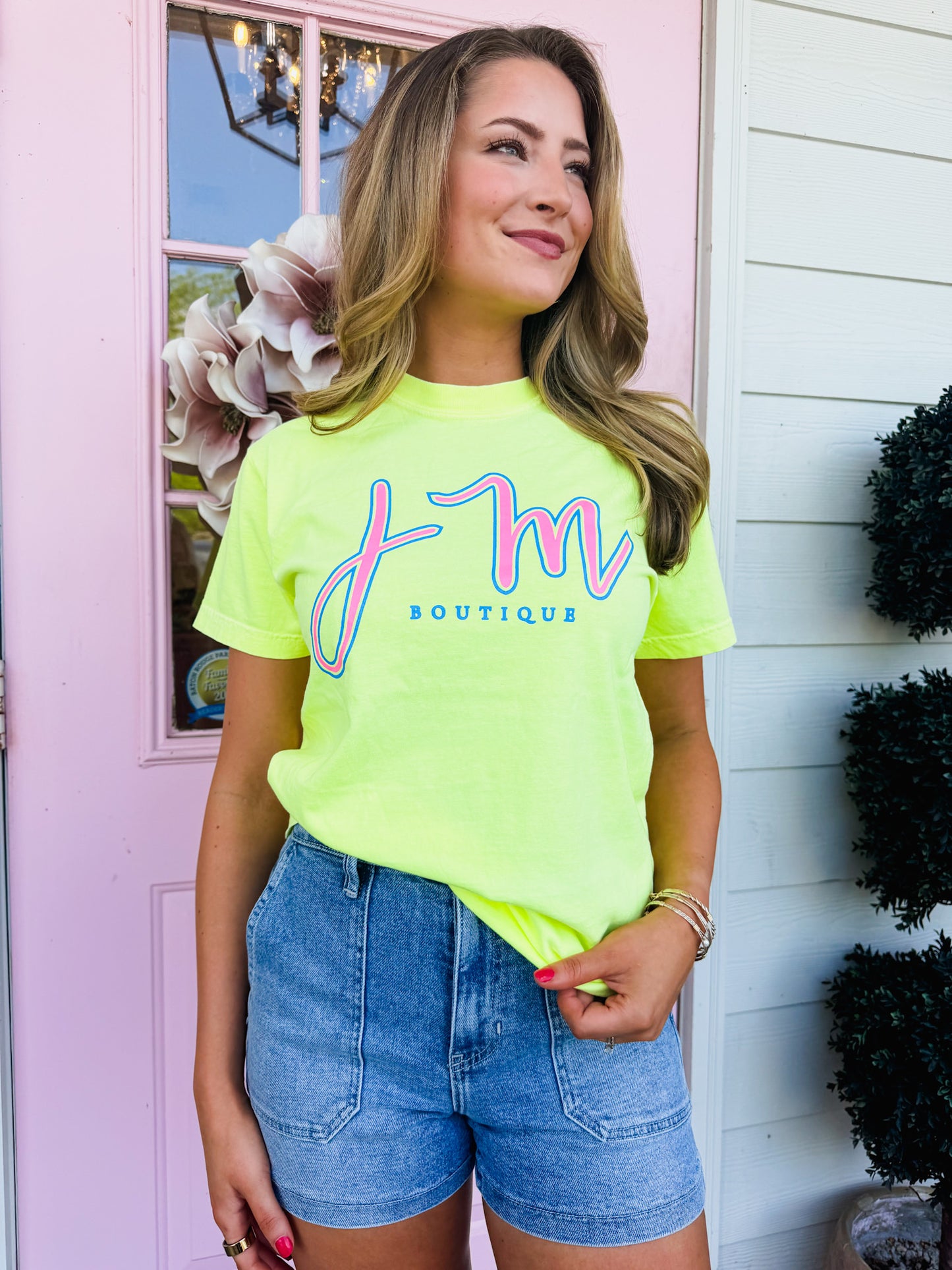 *NEW* JM Original Tee - Neon Lemon