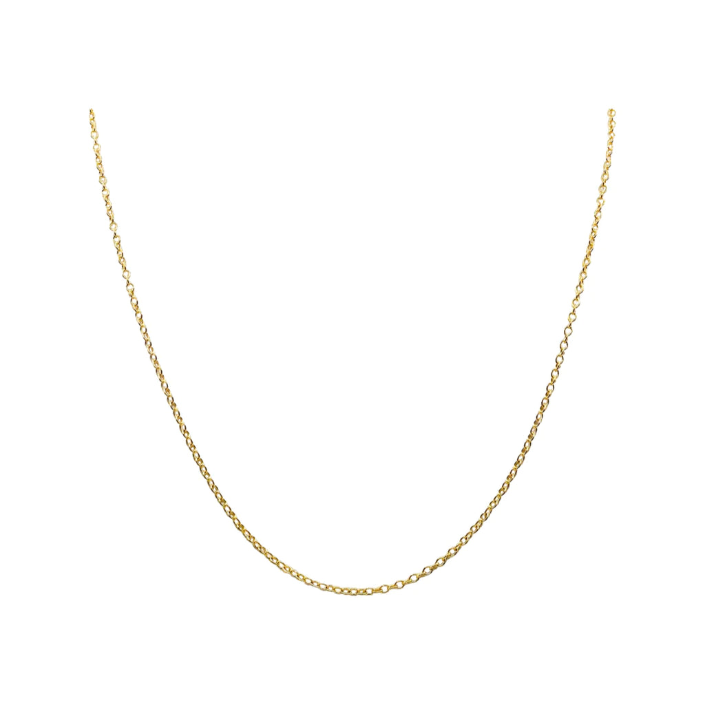 Goddess Charm Bar Cable Chain