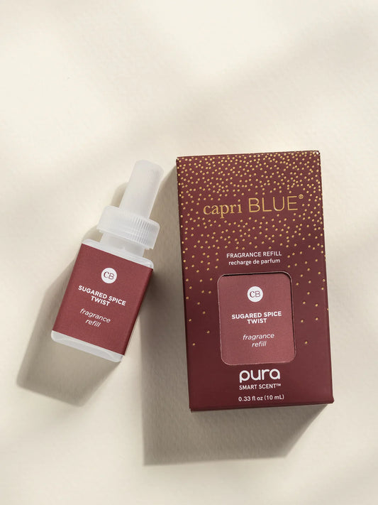 Capri Blue Holiday Pura Refill - Sugared Spice Twist