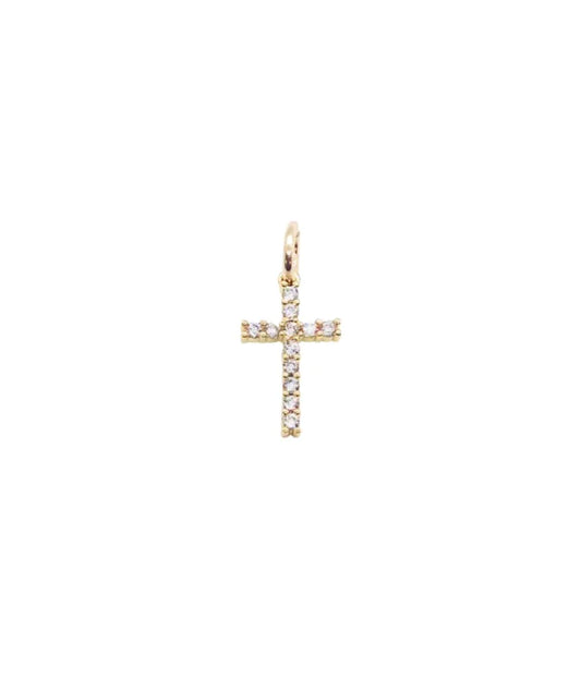 Goddess Charm Bar Cross Charm
