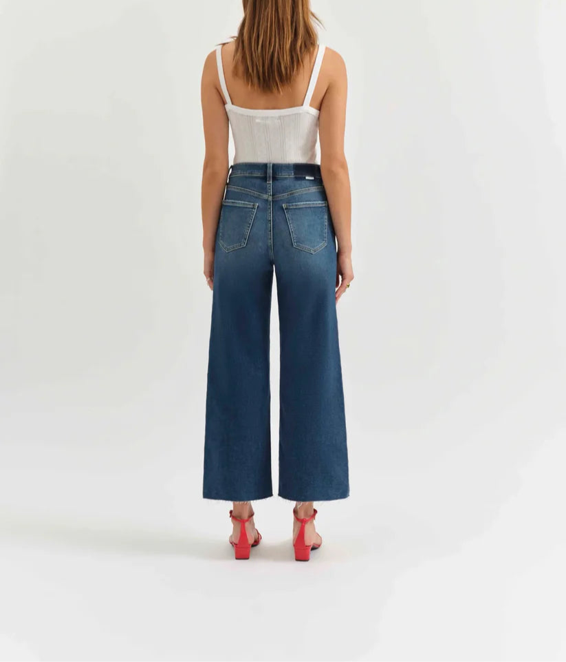 Daze Pleaser High Rise Wide Leg - Uptown