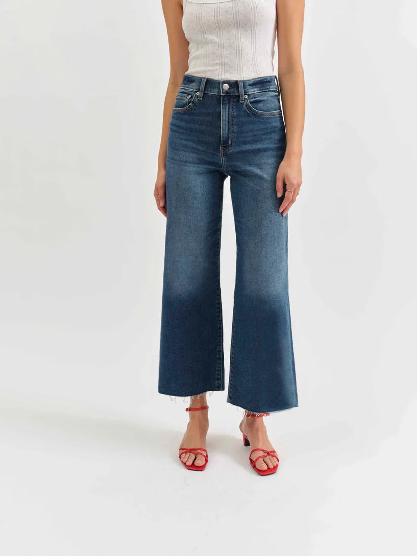 Daze Pleaser High Rise Wide Leg - Uptown