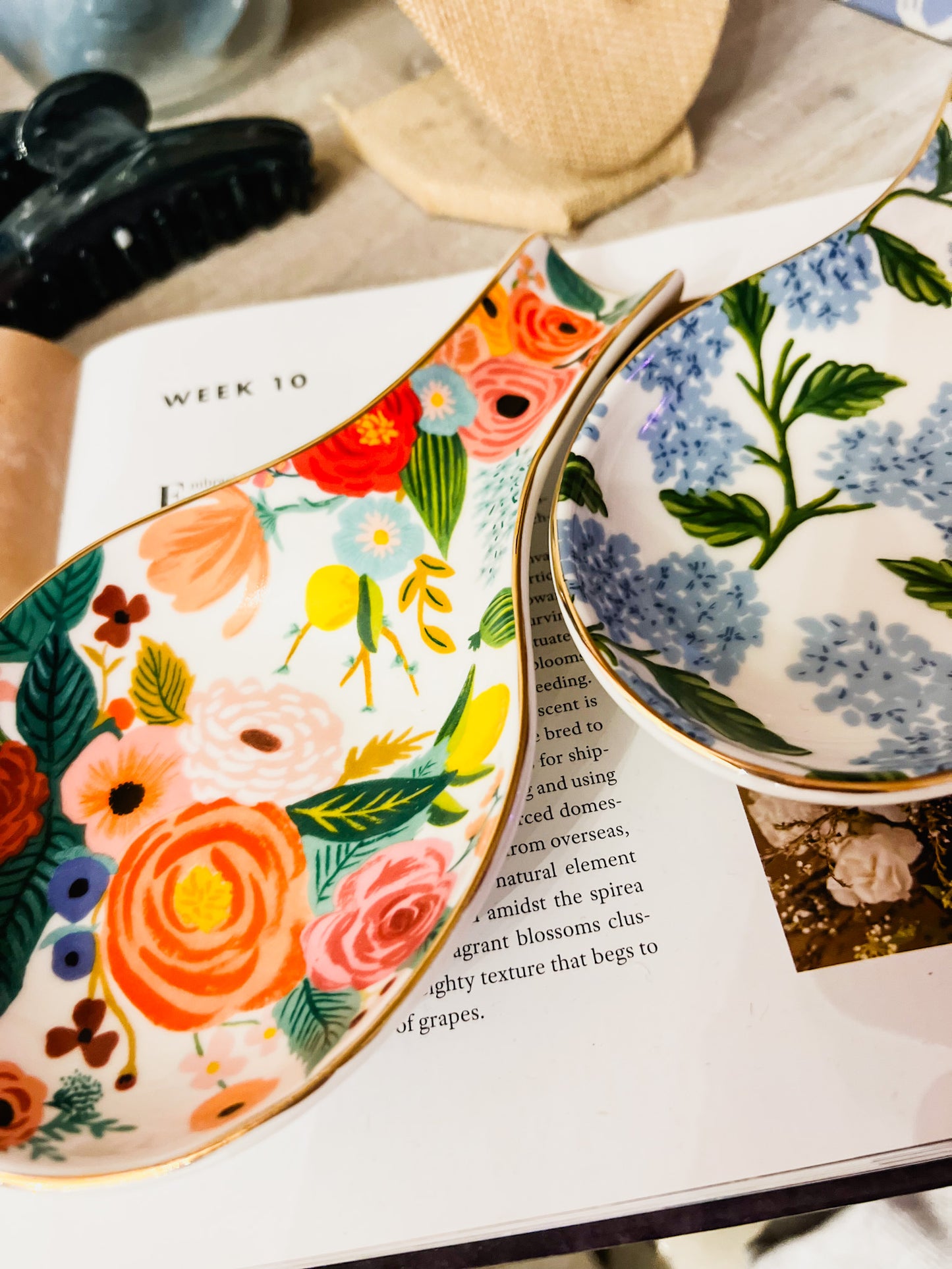 Rifle Paper Co. Porcelain Spoon Rest - Garden Party