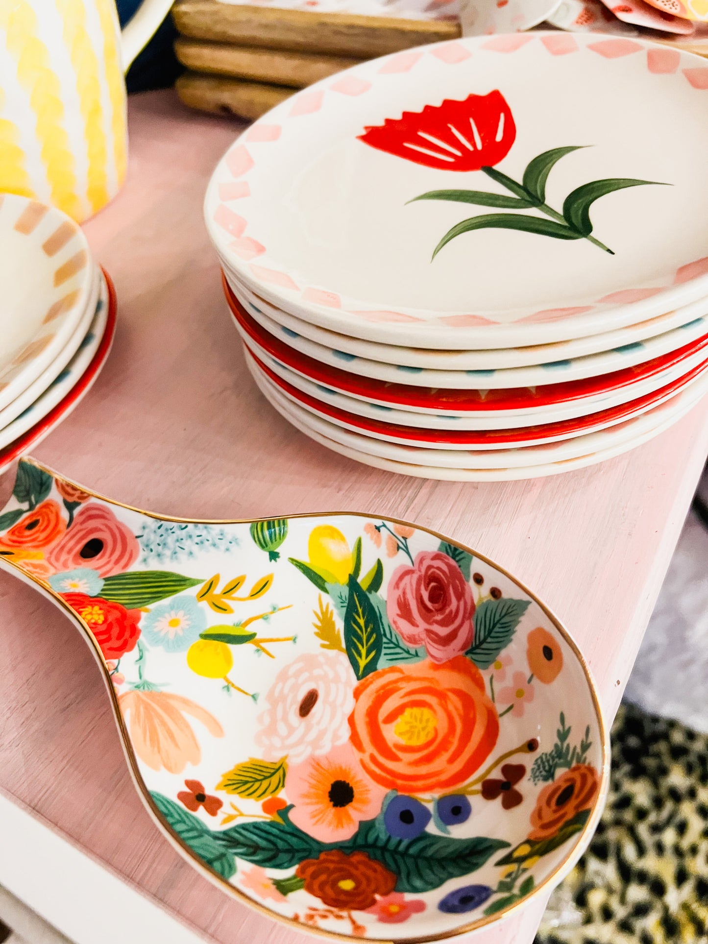 Rifle Paper Co. Porcelain Spoon Rest - Garden Party